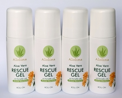 Rescue Gel in Frauenhand
